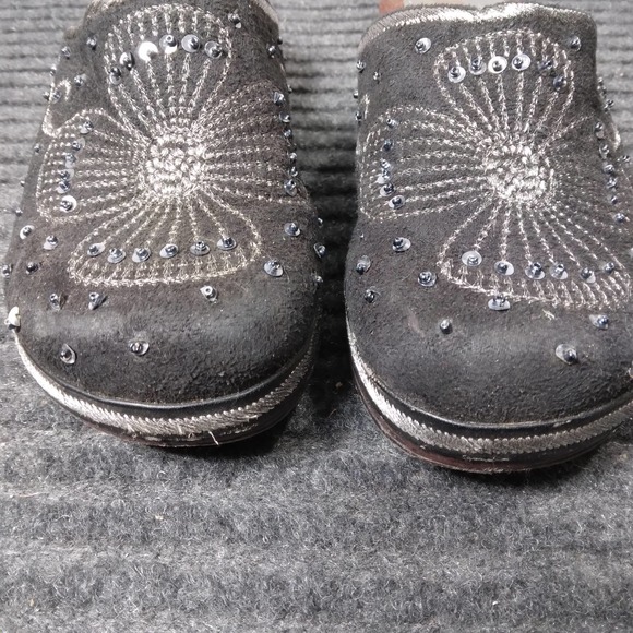 Bongo Girls Daisy Clogs Sandals Black - Picture 4 of 11